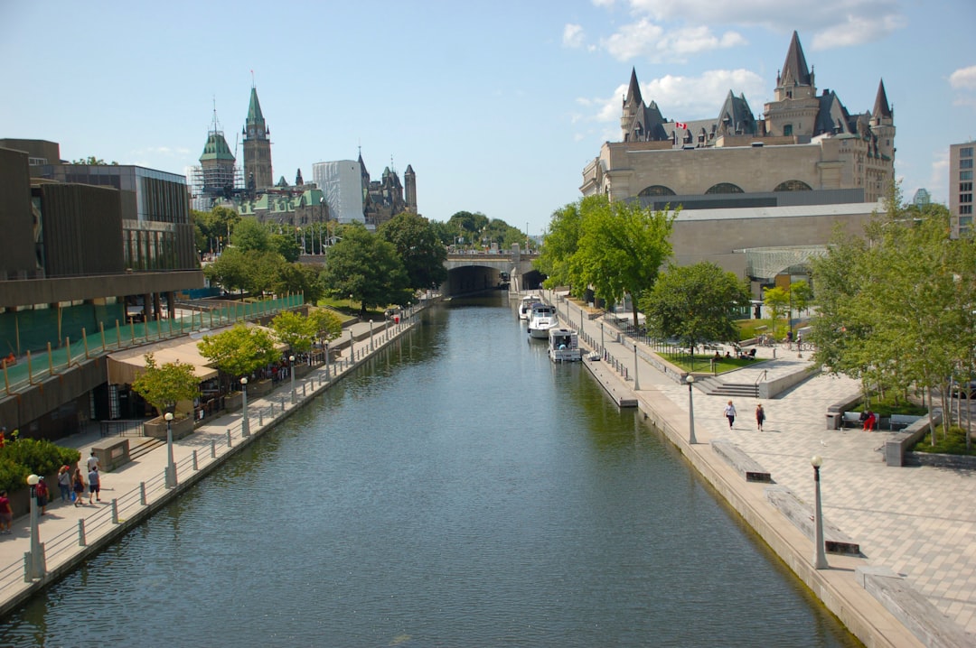 Ottawa street scene resembling Brussels