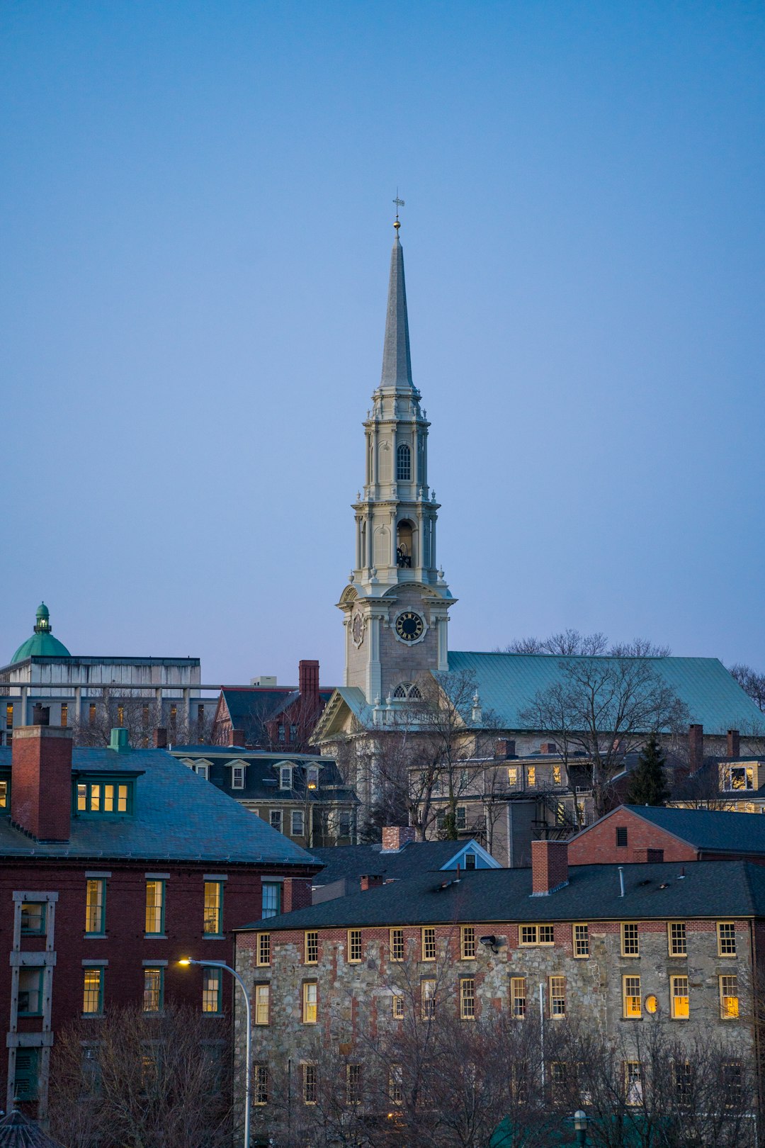 Providence street scene resembling Florence