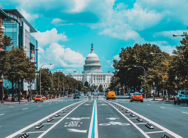 Washington D.C. street scene resembling Paris